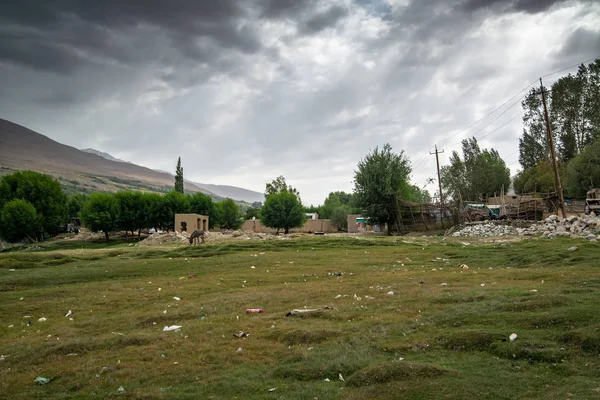 Вулиці Ішкашіма Афганістані — стокове фото
