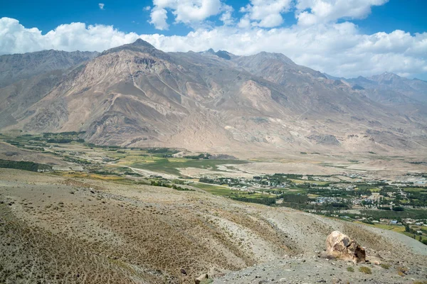 View Ishkashim City Mountain Afghanistan — Stock Photo, Image