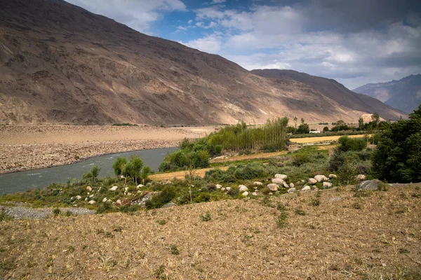 Vista Corredor Wakhan Afeganistão — Fotografia de Stock