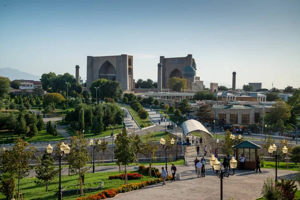 Samarkand Usbekistan September 2019 Bibi Khanym Moschee Samarkand Usbekistan — Stockfoto