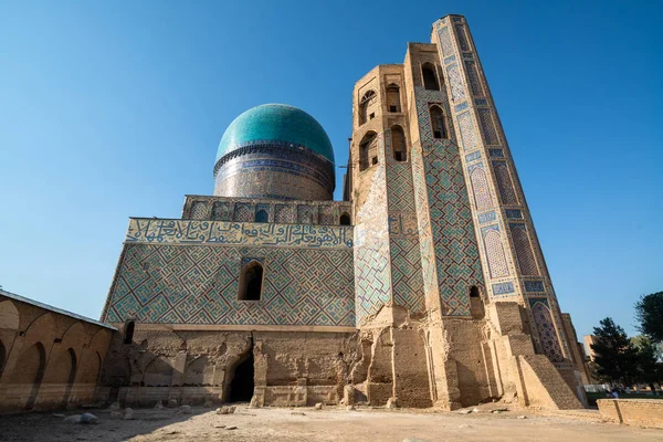 Samarcanda Uzbekistán Alrededor Septiembre 2019 Mezquita Bibi Khanym Samarcanda Uzbekistán — Foto de Stock