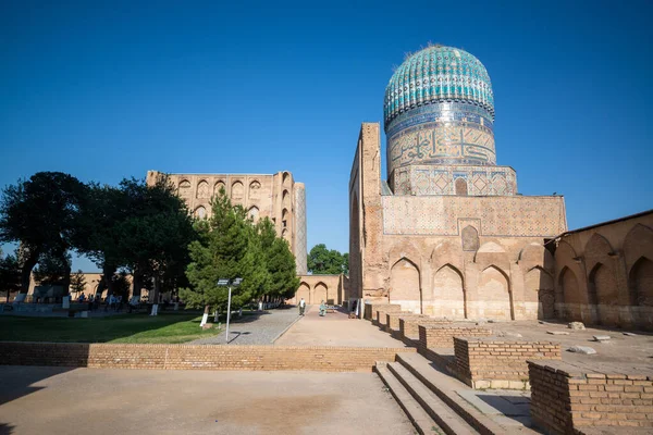 Samarkand Uzbekistan Circa September 2019 Bibi Khanym Mosque Samarkand Uzbekistan — стокове фото