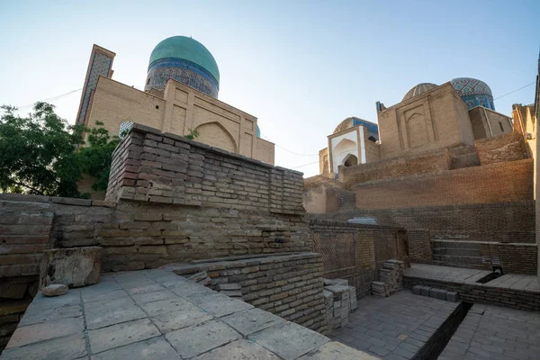 Samarcanda Uzbekistán Alrededor Septiembre 2019 Necrópolis Histórica Mausoleos Shakhi Zinda — Foto de Stock