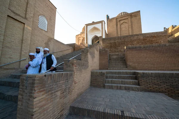 Samarkand Uzbekistan Circa September 2019 Historical Necropolis Mausoleums Shakhi Zinda — стокове фото