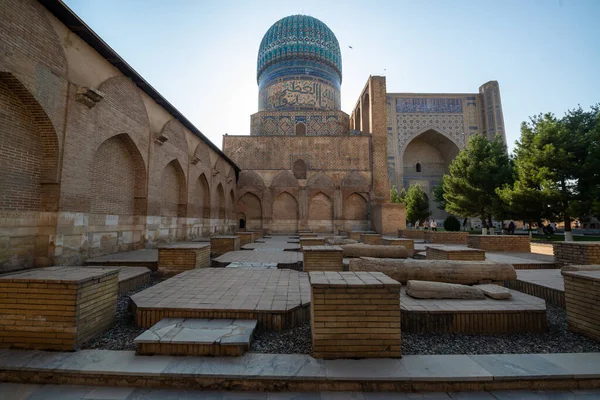 Samarkand Usbekistan September 2019 Bibi Khanym Moschee Samarkand Usbekistan — Stockfoto