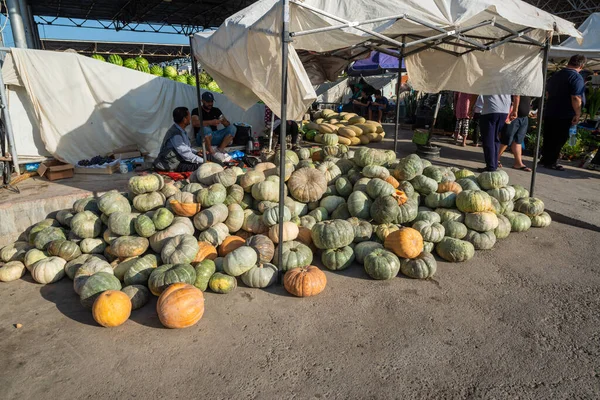 Samarkand Usbekistan September 2019 Siab Bazaar Siyob Bozori Ein Großer — Stockfoto