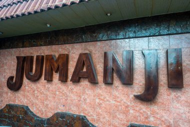 Tashkent, Uzbekistan, circa september 2019: Jumanji restaurant in Tashkent, Uzbekistan