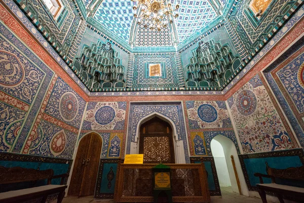 Samarkand Uzbekistan Circa September 2019 Interior Historical Necropolis Mausoleums Shakhi — ストック写真