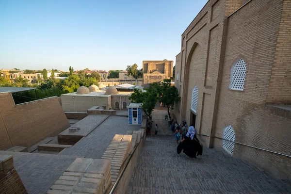 Samarkand Uzbekistan Circa September 2019 Historical Necropolis Mausoleums Shakhi Zinda — стокове фото