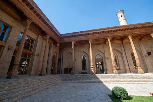 Tashkent, Uzbekistan - circa september 2019: The architectural complex Khazrati Imam, the top Tashkent historic Islamic site consisting of multiple mosques and memorials