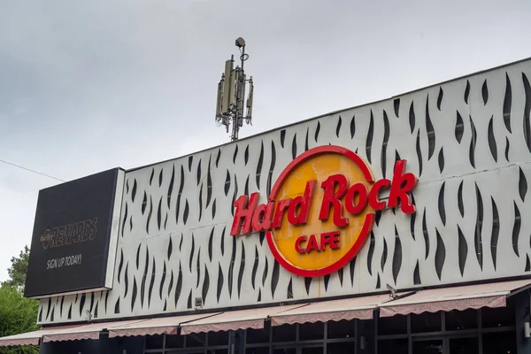 Almaty Kazachstán Asi Srpen 2019 Hard Rock Cafe Restaurant Almaty — Stock fotografie