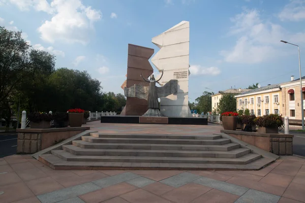 Almaty Kazakhstan Circa September 2019 Memorial First Inrest Usr National — стокове фото