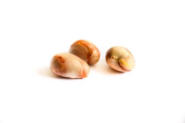 Beyaz arka plan üzerinde izole nefesi tohumları.