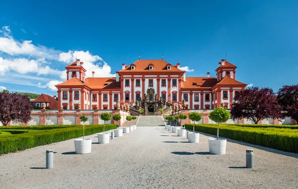 체코, 프라하의 트로자 궁전 — 스톡 사진