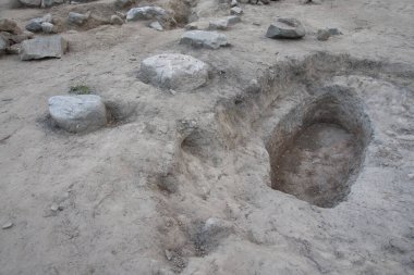 Arkeoloji sahasındaki kazının ayrıntıları