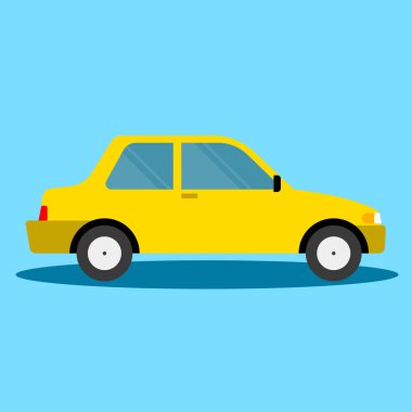 Arabayı yan görünüm