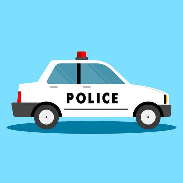 Vektör - polis arabası