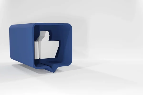 İkon gibi. 3d oluşturma