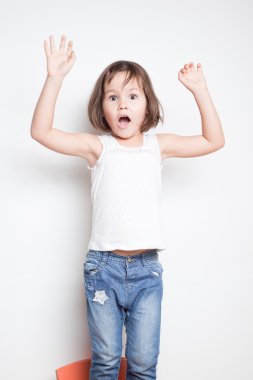 Asyalı kız portresi