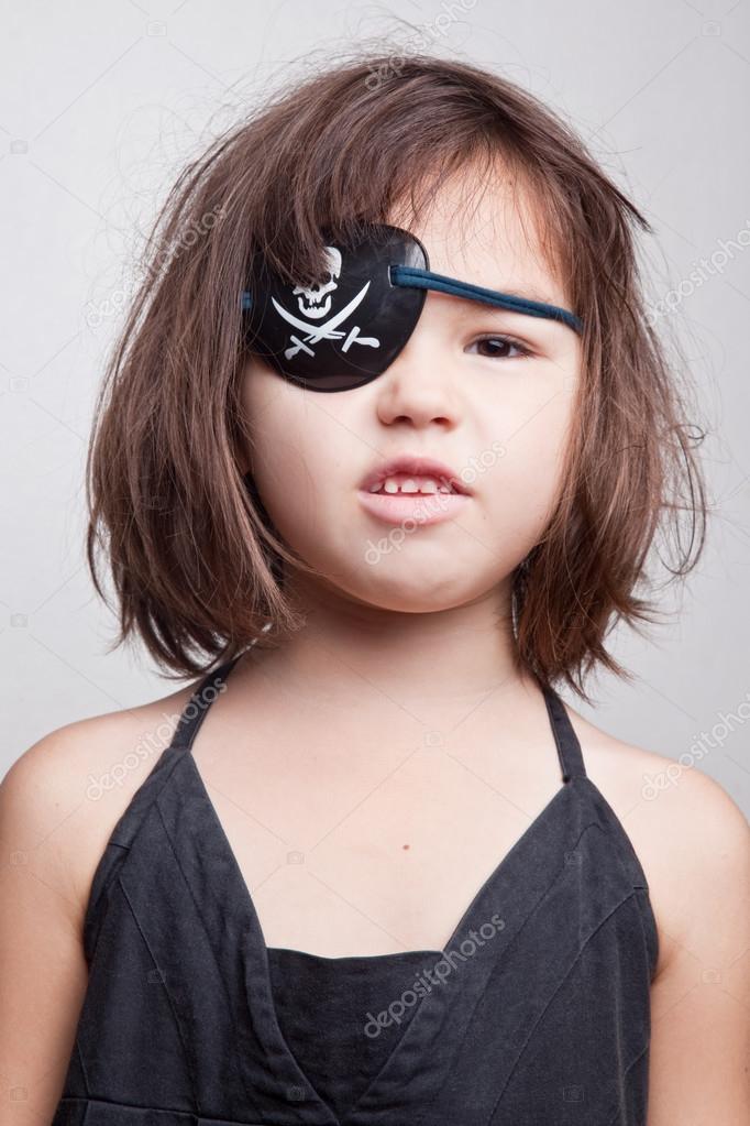 Little Girl Pirate Stock Photo C Radarani 128156048
