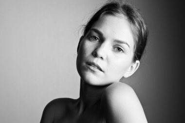 romantik kız portresi