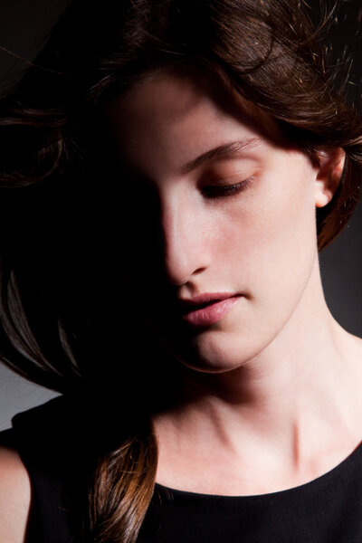 Портрет чувственной женщины
