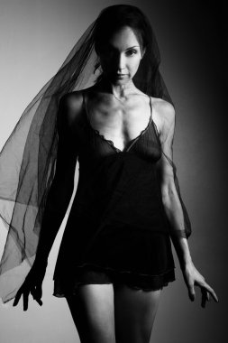 femme fatale portrait