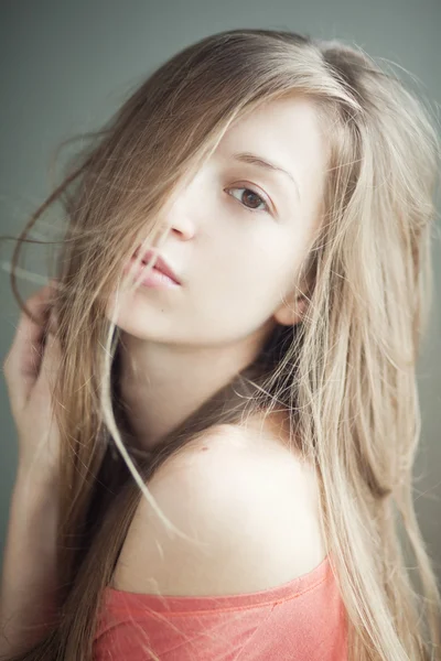 Romantic gentle girl — Stock Photo, Image