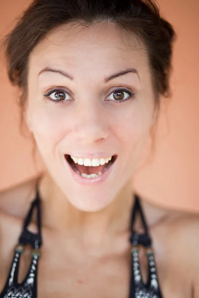 Happy woman portrait — Stock Photo, Image