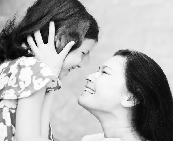 Happy mother and daughter — Stock Photo, Image