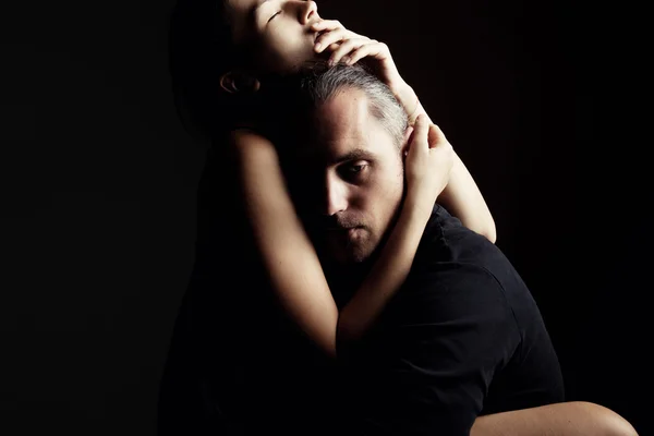 Portrait of young couple — Stock Photo, Image