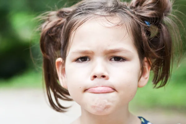 Funny little girl — Stock Photo, Image