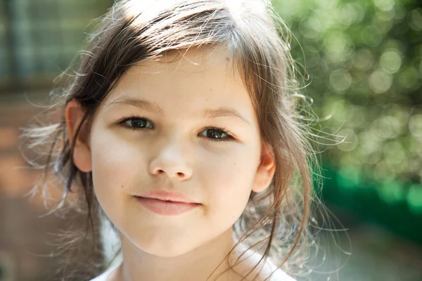 Portrait of cute girl — Stock Photo, Image