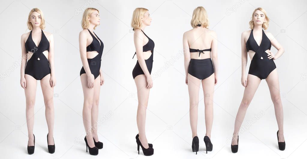 Snapshot of transgender model