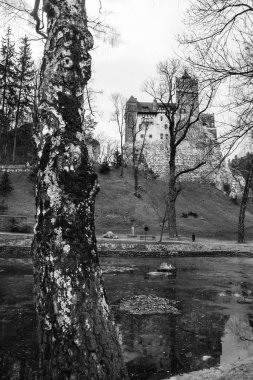 Eski kalenin güzel manzarası