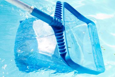 Temizleme ve bakım havuz mavi plastik yağsız