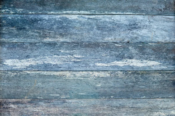 Rustic old wooden weathered plank timber background - blue tones — Stock Photo, Image