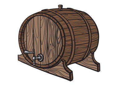 Üzüm, şarap cam tasarımı için vektör çizimi