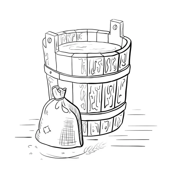 Alcohol distillatie proces — Stockvector