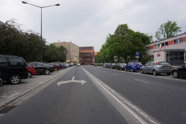 Wroclaw Polonya 3 2018 olabilir. Main street Wroclaw City