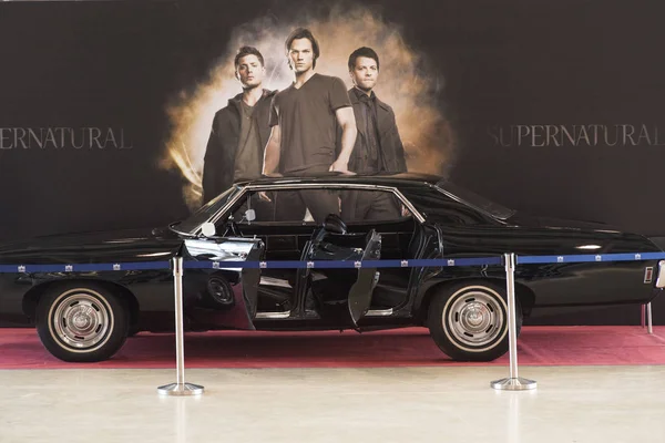 Moskova Comic Con: 1 Mayıs 2017, Moskova, Rusya ekran 1969 Chevrolet Impala doğaüstü Cw televizyon programında ekran kullanılan bebek denilen kullanılan.