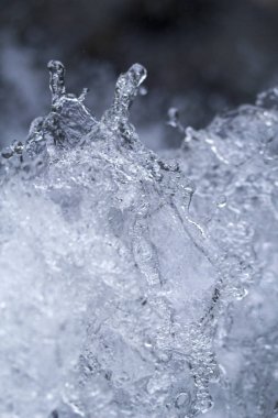 Makro sıçramasına su 