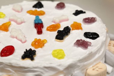 sakızlı şeker pasta