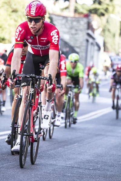 밀라노 산 레모의 자전거 대회 — 스톡 사진