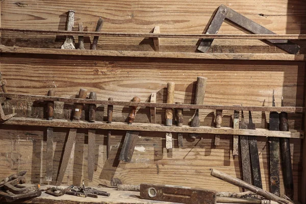 Vintage work tools — Stock Photo, Image