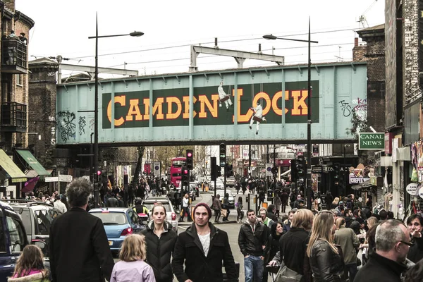 Camden Town distretto paesaggio urbano — Foto Stock