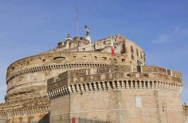 Roman Şehir Merkezindeki Ulusal Castel Sant Angelo Müzesi — Stok fotoğraf