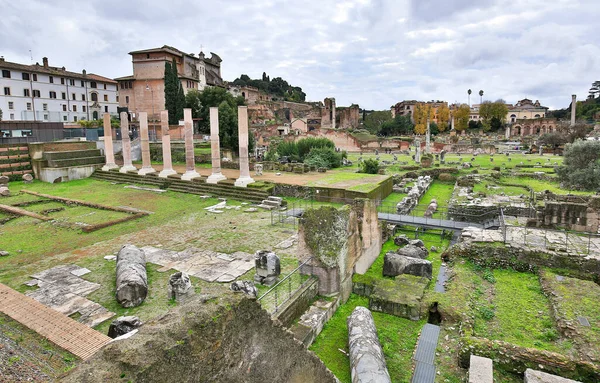 Los Foros Imperiales de Roma — Foto de Stock