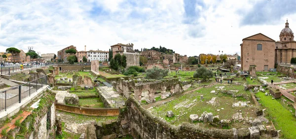 Los Foros Imperiales de Roma — Foto de Stock