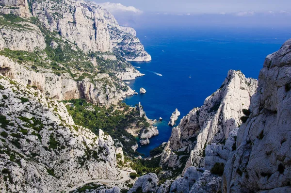 Marseilles coves at mediterranean sea — Stock Photo, Image